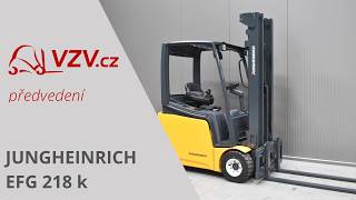 Jungheinrich EFG 218 k gaffeltruck med tre hjul til salgs - Bilde 4 | Machineryline NO Jungheinrich EFG 218 k gaffeltruck med tre hjul | Bilde 4 - Machineryline