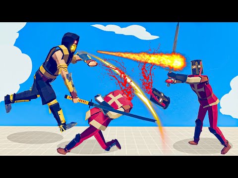SCORPION MORTAL KOMBAT vs EVERY UNIT | Totally Accurate Battle Simulator-TABS