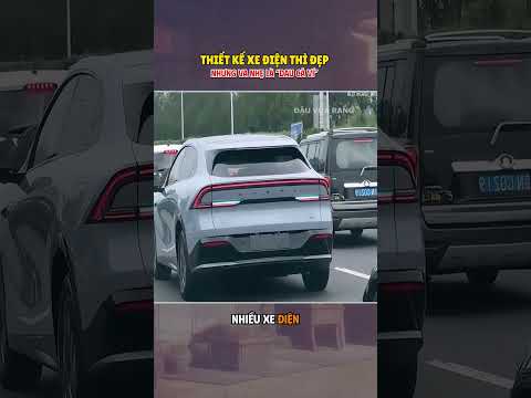 Thiết kế xe điện thì đẹp nhưng va nhẹ thôi là 