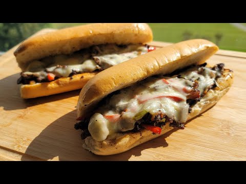 Philly Cheese Steak Sandwich || Well Done Philly...