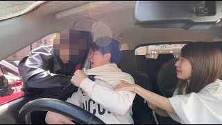 あおり運転された時の一部始終の映像をお見せします。