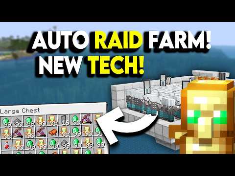NEW BEST RAID FARM 1.21! Minecraft Tutorial in 60 Sec!
