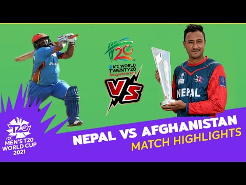 Nepal Vs Afghanistan || ICC WORLD CUP 2014 Highlights