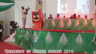 University of Nigeria 2016/2017  Best Graduating Students Award