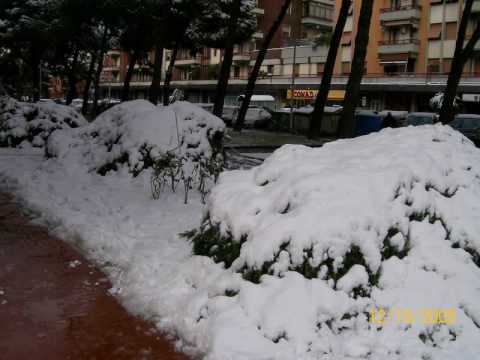 Neve a Prato 18/19 dicembre 2009