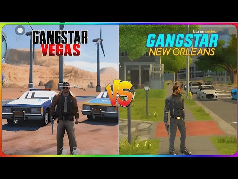 Gangster Vegas vs Gangstar New Orleans | Side-by-Side Comparison | Best Mobile Open-World Games