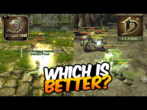 Dragon Nest Rebirth of Legend & Dragon Nest M: Classic - First Impression & Comparison
