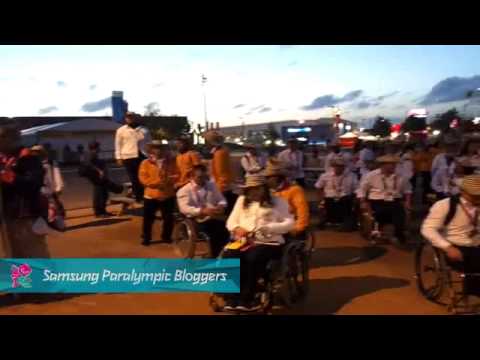 Samsung Blogger - To the stadium, Paralympics 2012