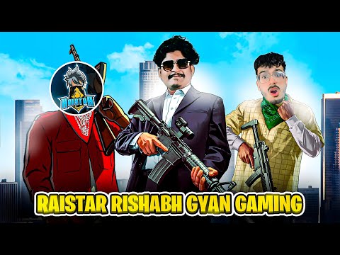 RAISTAR X GYAN GAMING X RISHABH LIVE ❤️ After Long 🕒🔥 #raistar  #gyangaming  #gyanrishabhlive