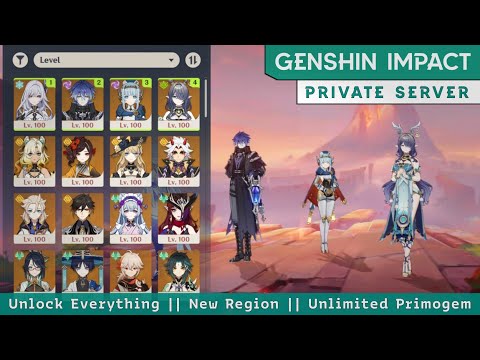 New GENSHIN IMPACT Private Server Yuuki Full SetUp Tutorial