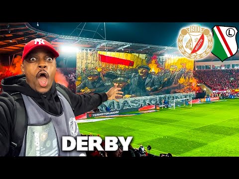 My First Time Experiencing Widzew Łódź ’s CRAZY Atmosphere 🇵🇱
