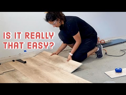 Beginner's Guide - How To Install Vinyl Plank Flooring - Anika's DIY Life
