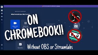 How To Stream Professionally On Your Chromebook Without OBS studio OR Streamlabs!!