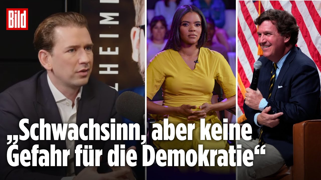Sebastian Kurz zu Tucker Carlson, Candace Owens & Co. und warum er gelassen bleibt