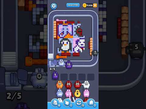 Pixel Flow Level 2706 Walkthrough