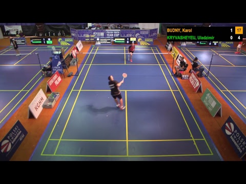 Polish U17 International MS - BUDNY, Karol vs KRYVASHEYEU, Uladzimir