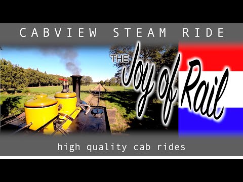MBS Haaksbergen - Boekelo CABVIEW HOLLAND [STEAM] Museum Buurtspoorweg 30sep 2018