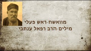 מוואשח ראש פעלי דוד שנבי ישראל רפאלי. - התמונה מוצגת ישירות מתוך אתר האינטרנט יוטיוב. זכויות היוצרים בתמונה שייכות ליוצרה. קישור קרדיט למקור התוכן נמצא בתוך דף הסרטון מוואשח ראש פעלי דוד שנבי ישראל רפאלי. - התמונה מוצגת ישירות מתוך אתר האינטרנט יוטיוב. זכויות היוצרים בתמונה שייכות ליוצרה. קישור קרדיט למקור התוכן נמצא בתוך דף הסרטון