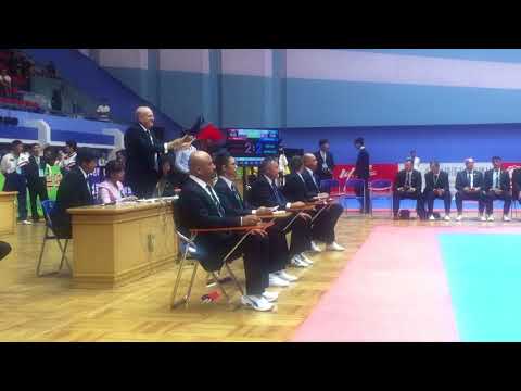2017 ITF World Championships 3rd Dan Men's Patterns Final - RUSSIA VS DPRK