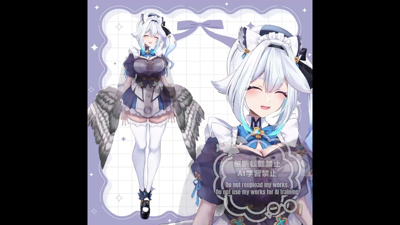 【Live2D Showcase】栢森エマさん新衣装　Live2D制作モデル紹介　#shorts #live2dshowcase #栢森エマ