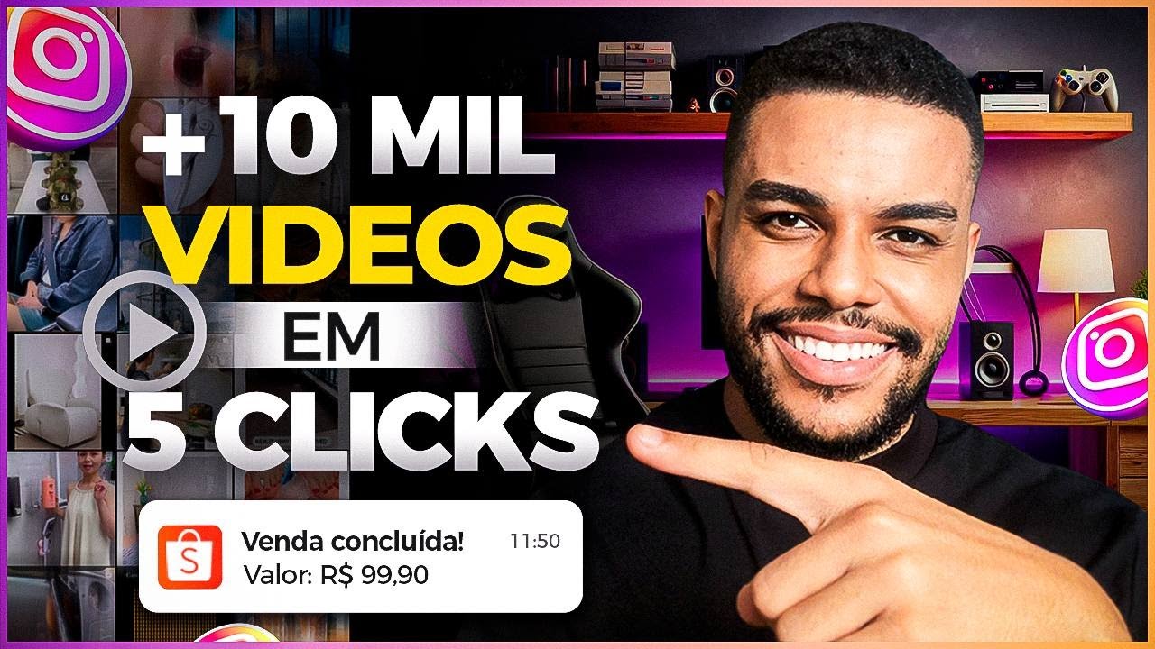 COMO ACHAR VÍDEOS DE PRODUTOS DA SHOPEE (+10 MIL VÍDEOS GRATÍS)