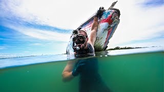 Exploring INSIDE an OLD Abandoned ShipWreck!! (Found Treasure)
