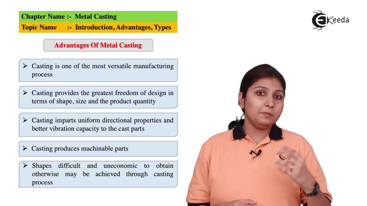 Metal Casting - Introduction, Advantages, Types - Metal Casting - Production Process 1
