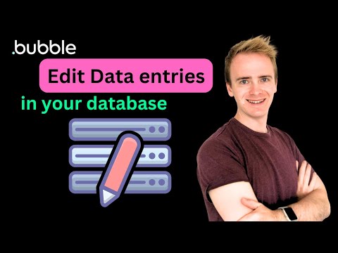 Bubble.io Beginners - How to edit a database entry thumbnail