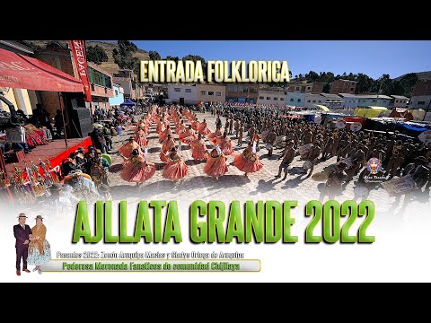 Ajllata Grande 2022 BANDA SUPER EXPLOSION junto a la Morenada FANATICOS DE CHIJILAYA