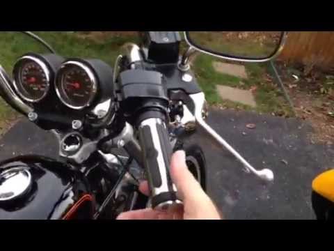 Harley vs Hayabusa - The driveway battle