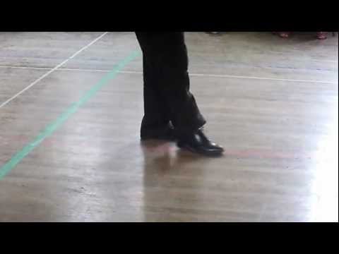 Aidan Vaughan showing the Clare steps during the Willie Clancy Week in 2011