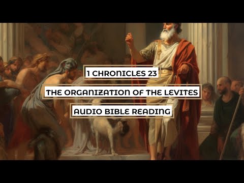 1 Chronicles 23: The Organization of the Levites - Clear & Engaging Audio Bible Reading
