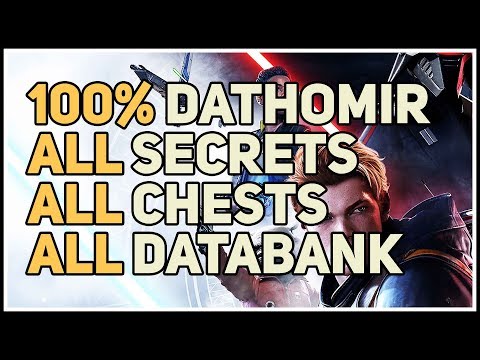 100% Explored Dathomir (All Secrets Chests and Databank Echoes) Star Wars