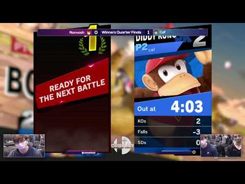Nanoash (Bowser) vs Caf (Diddy) - Orbitar 92 - Winners Round 3