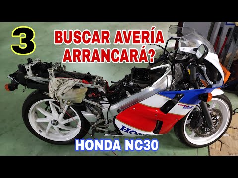 3 Honda VFR NC30 Limpiar Bujías e intentar Arrancar💥 Buscando avería😬