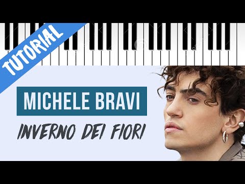 [TUTORIAL] Michele Bravi | Inverno Dei Fiori | SANREMO 2022 // Piano Tutorial con Synthesia
