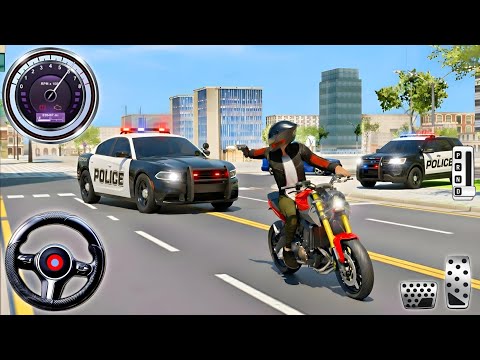 🚓 Police Car Chase Simulator 3D – Real City Cop Pursuit Gameplay (Android)