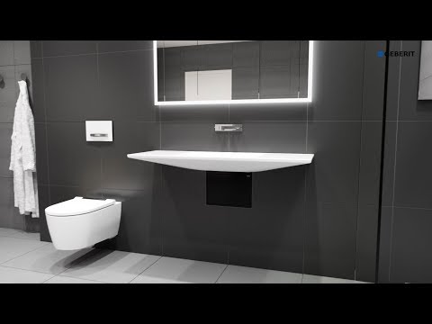 Geberit ONE -pesualtaan asennus}