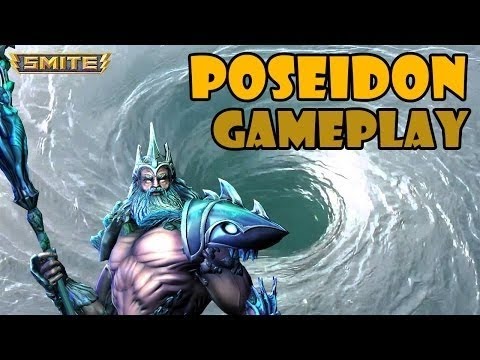 Smite Poseidon GamePlay #1