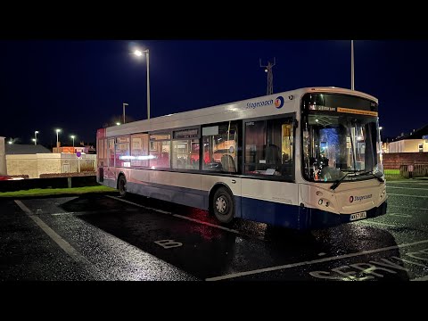 Arbroath Bus Station At Night (31/12/21)