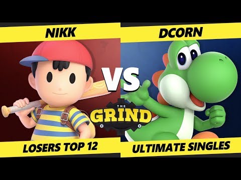 The Grind 114 Top 8 Qual. - Nikk (Ness) Vs. DCorn (Yoshi) Smash Ultimate - SSBU