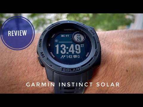 Garmin Instinct Solar Review: Ausdauer hat sie aber ... (German)