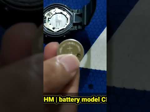 How to replace the battery of G-Shock watch #G-Shock