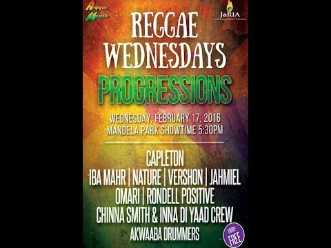 Jaria : Reggae Wednesday : Nature , Iba Mahr feat Kabaka Pyramid & Exco Levi 17/02/16