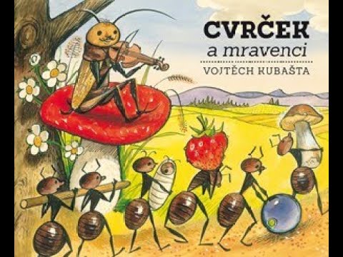 Čteme si - Cvrček a mravenci