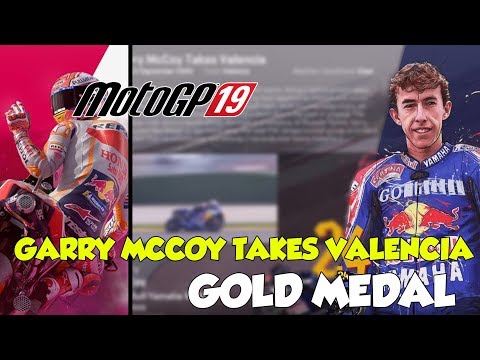 MotoGP 19 Garry Mccoy Takes Valencia Gold Medal (Historic Challenge)