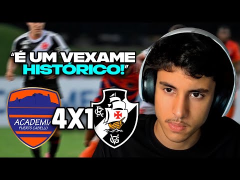 RENATO REAGE: MELHORES MOMENTOS: PUERTO CABELLO 4 X 1 VASCO  FASE DE GRUPOS CONMEBOL SULAMERICA 2025