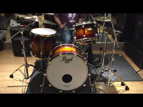 Pearl マスターワークス  “ヘリテージ”  ドラムセット  / Masterworks Sonic Select Shell Recipe “HERITAGE” Drum SET
