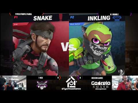 Panda Smash Monday 9/919 - T-Rex(Snake) VS Rick Dio James(Inkling) - W. Round 2