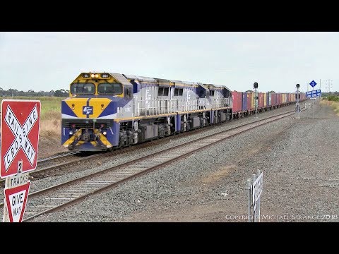 CFCLA VL Class Diesel Locomotives On 7922V SCT / SBR Container Train (24/11/2017) - PoathTV Railways